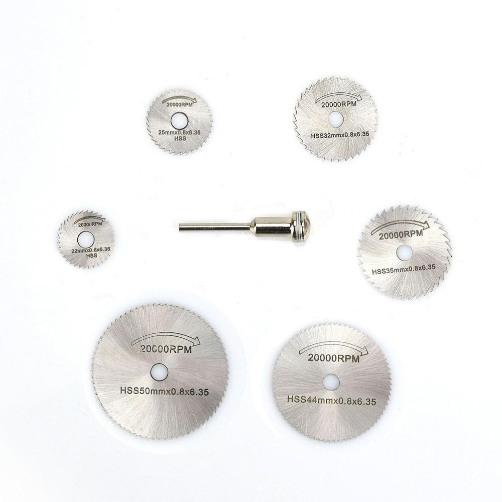 Electric Grinder Accessories: Mini High-Speed Steel Cutting Disc (22-50MM) Small Saw Blade for Wood Cutting, Single Pack.