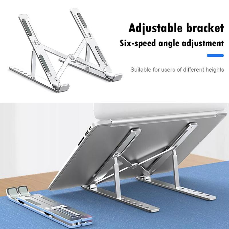 Xiaomi Adjustable Laptop Stand Aluminum for Macbook Adjustable Portable More Stabe Laptop Stand Cooling Stand Foldable Notebook Holder