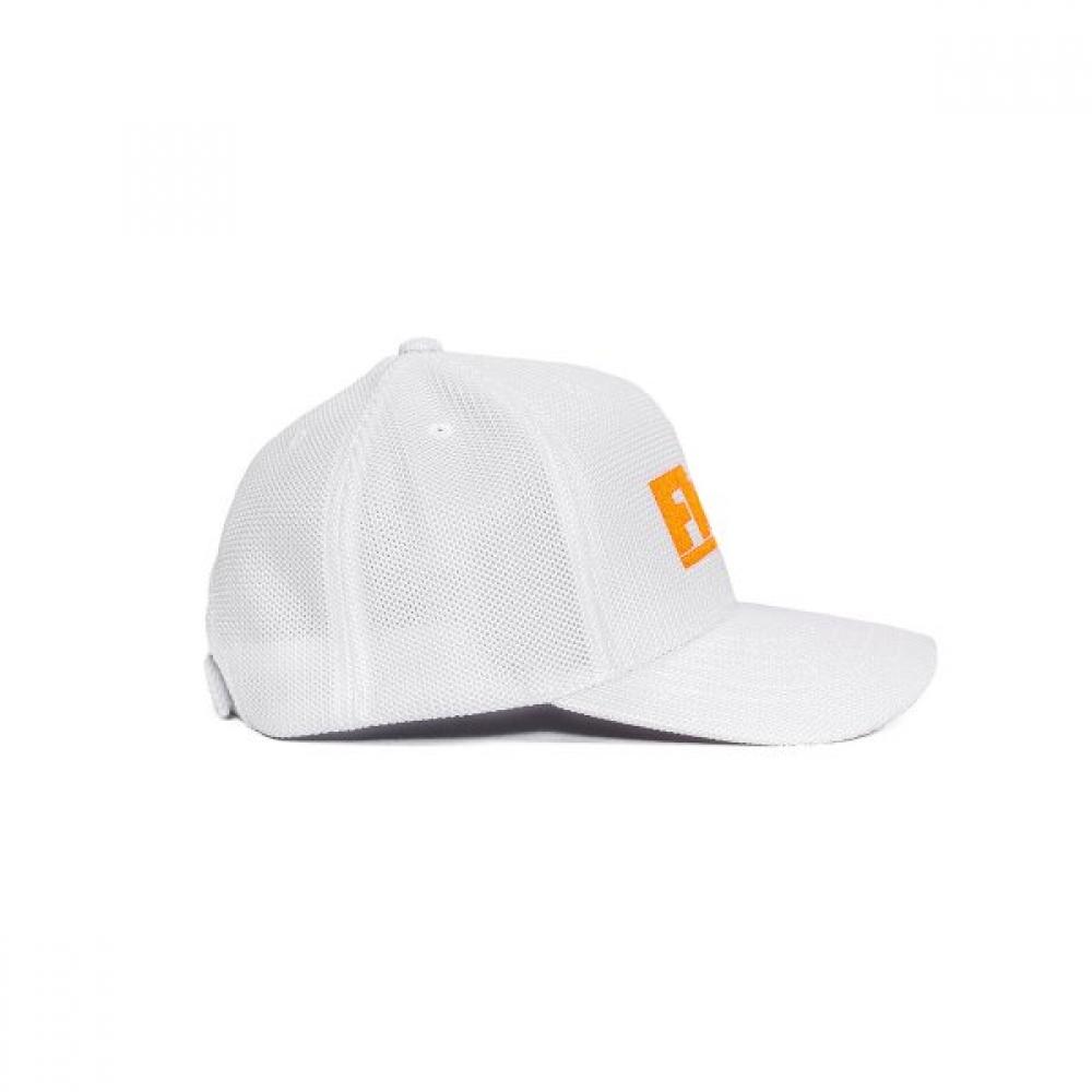 Floyd Baseballkappe Cool Weiß Orange