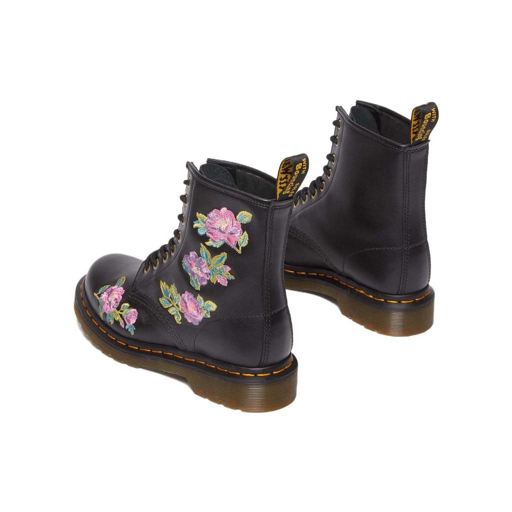 Dr. Martens Stivaletti Corti alla Caviglia in Pelle Confortevoli Versatili Stivali da Donna Neri 31385001