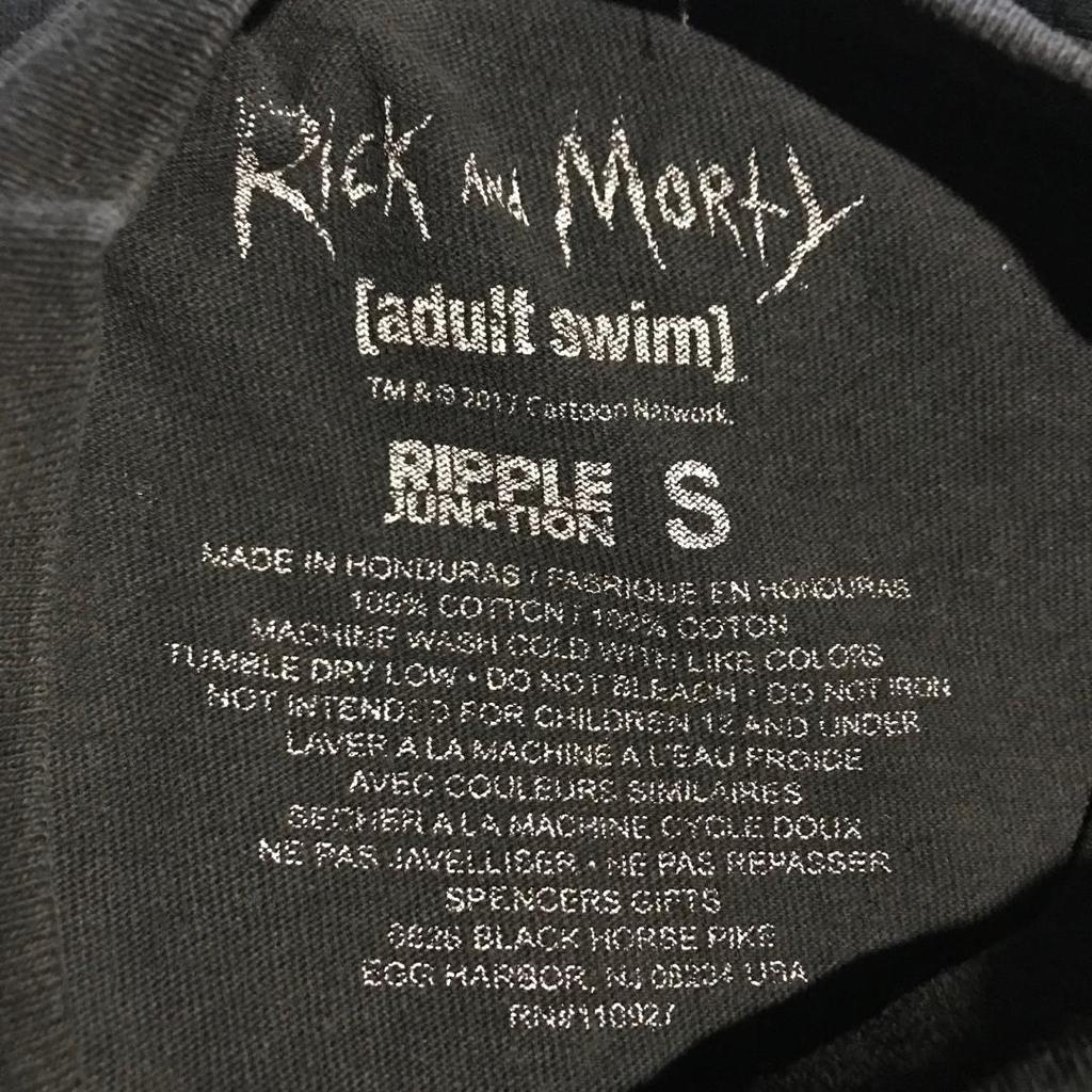 [USED] Rick & Morty T-shirt, Size S, RICK & MORTY Anime Tee