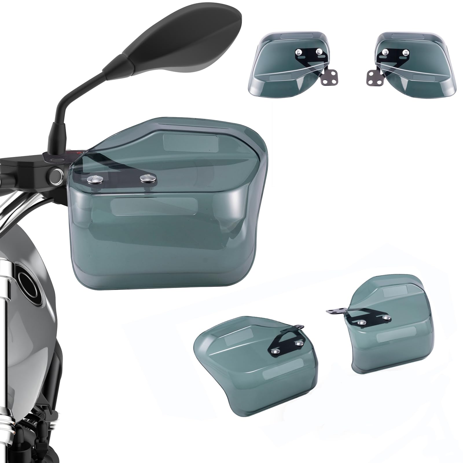 

HAQIUHETO Защита костяшек пальцев для универсального костяшки пальцев для защиты от холода, защиты от высоких температур, универсального для мотоциклов, скутеров, мотоциклов, защиты, козырька,