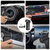 Easy Carry Handheld Car Vacuum & Air Blower Double Function Fan Small ABS Car Vacuum Cleaner for Home Office Use