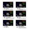 Viteză auto HUD vitezometru consum ulei temperatură apă Head Up Display tensiune baterie OBD parbriz proiector camion