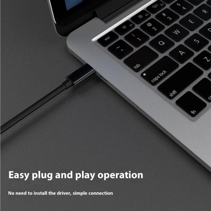Type C To DP Cable 4K@60Hz Plugs  & Play USB Type C To DP Cable Simple Installation for Gaming Monitors Laptops Tablets