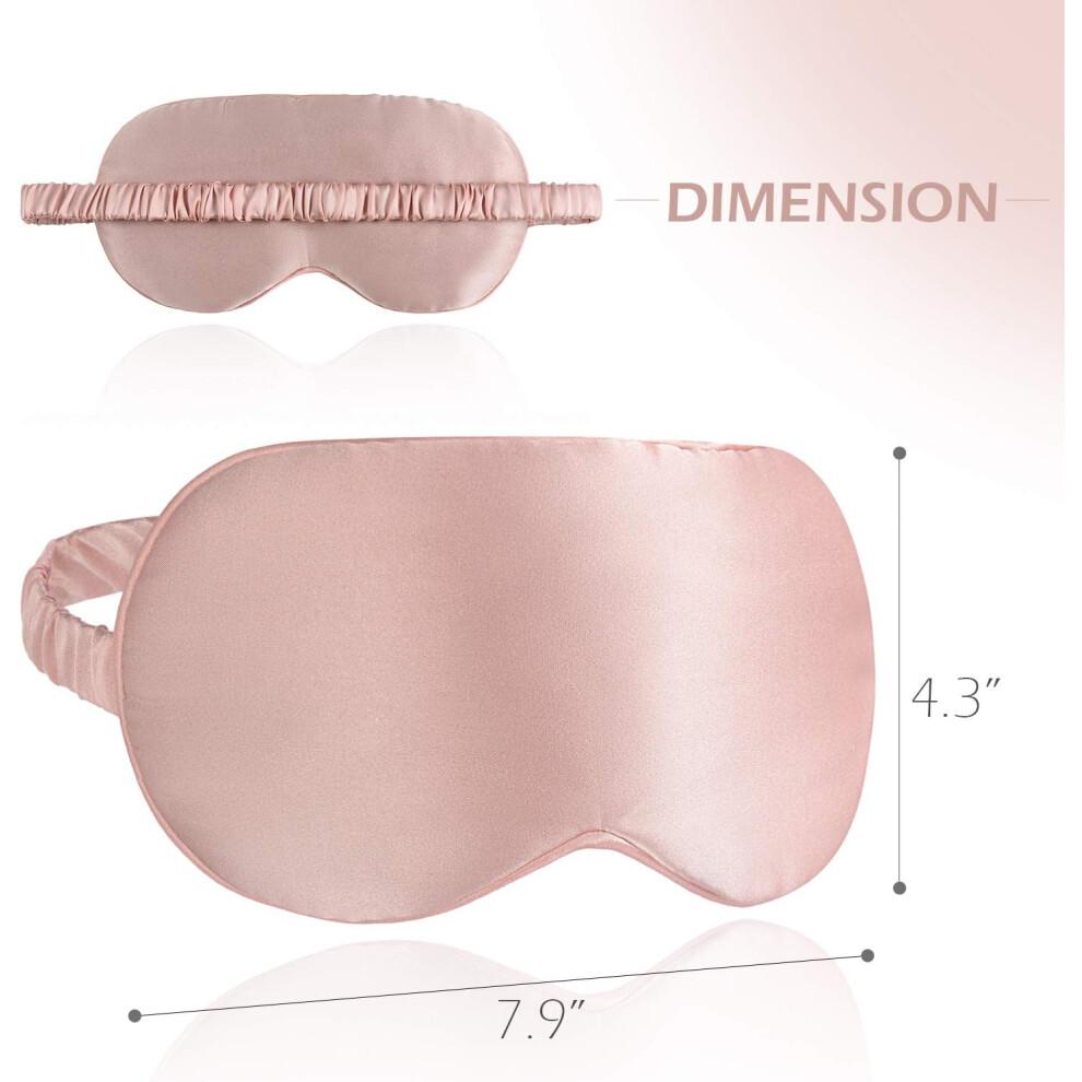 Silky Soft Sleep Companion, Hypoallergenic Sleep Mask, Ideal for Travel, Complete Light Blocking, Made from Ultra-soft Less