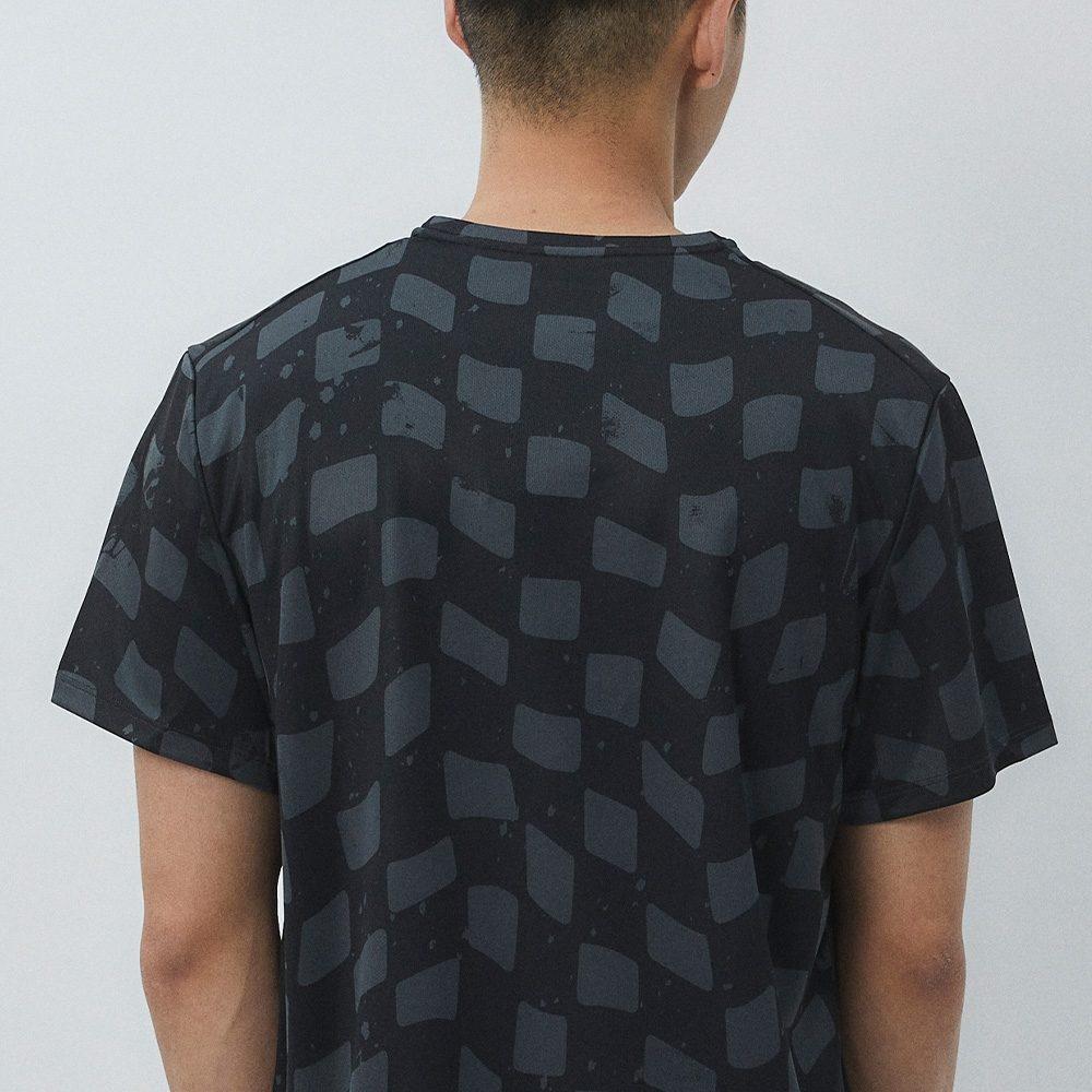 Nike T Shirts Men's Black Crew Neck Moderate DX0871-060