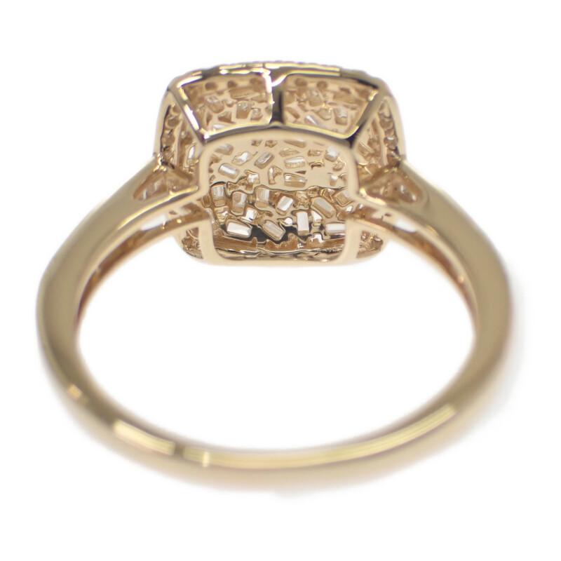 no brand  #13(JP Size) ring K18 yellow gold Women