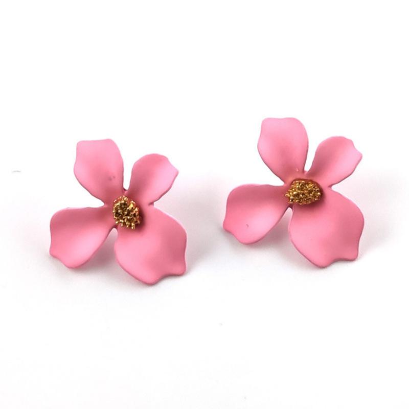 Korean Cute Small Flower Stud Earrings For Women Sweet Statement Earring Girl Brincos Jewelry Giftswelry