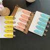 5/10pcs Set No Crease Basic Hair Clips for Women And Girls Hair Accessories No Bend Barrettes for Hair Styling