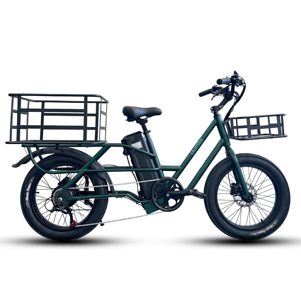 Elektrofahrräder Lamiter 20" 750W 48V 20.8AH Erwachsenen E-Bike Höchstgeschwindigkeit 45Km/h Maximale Reichweite 120Km Zuladung 300Kg K750