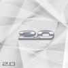 Zinc Alloy MS 2.0 2.5 Badge QGXE4T Car Body Trunk Grille Decal Sticker For Mazda MX5 CX30 CX60 CX4 CX5 CX7 Demio Axela Atenza Styling