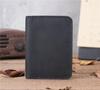 NT Retro Crazy Horse Leather Multi-Card Clutch: Unisex ID & Card Holder Wallet