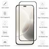 Vollschutzglas für Honor 400 Lite Gehärtetes Glas Honor 400 Lite Displayschutz HD Schutzfolie für Handy-Linse Honor 400 Lite