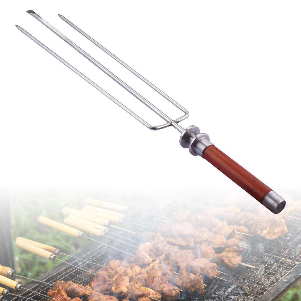 Przenośne widelce do pieczenia Szaszłyki BBQ na mięso Warzywa Kiełbaski