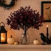 Seidenblumen für Innenarrangements Künstliche Herbst-Außendekoration, Wetterfeste Herbst-Blumen-Tischmittelstücke mit flexiblen Stielen für Zuhause und Büro
