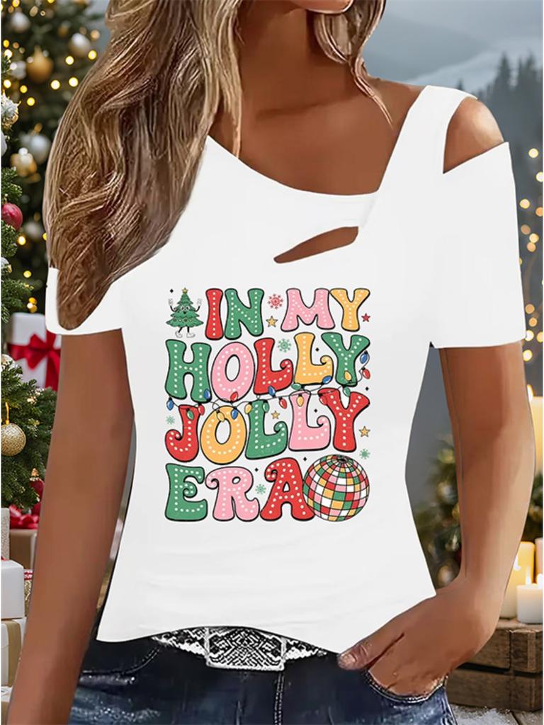 Women's New Casual  Top  Christmas  Halloween Christmas Gift Tops Shirt Blouse