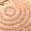Wooden Bead Board, Solid Wood Bead Tray for DIY Bracelets and Anklets, Pearl Design Stringing Kit, Bamboo Bead Mat for Jewelry