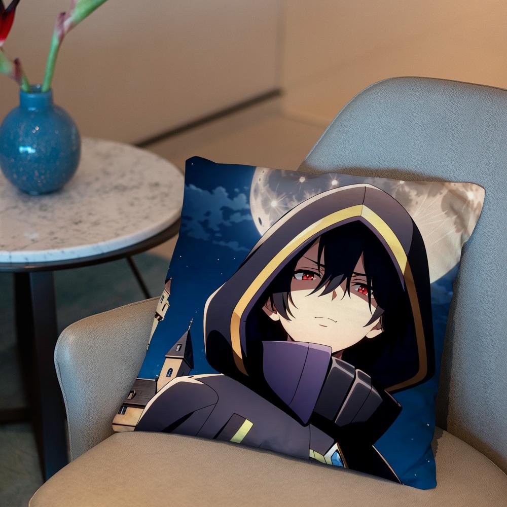 

The Eminence In Shadow Anime Cushion Cover 2-in-1 Reversible Plush Pillow Cover | Car/Sofa/Bed | Perfect Gift 12x12Inch