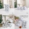 Christmas Ball Decorations With Mirror Finish Glass And Foam For Holiday Home Decor