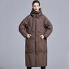 Europe Station Winter New Women's Down Jacket Thickened Large Size Down Jacket Manufacturer a Piece