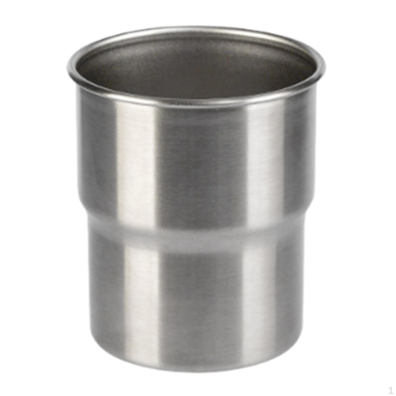 

304 Stainless Steel Drinking Cup Camping Outdoor for Trips BBQ Traveling Backpacking Sliver
