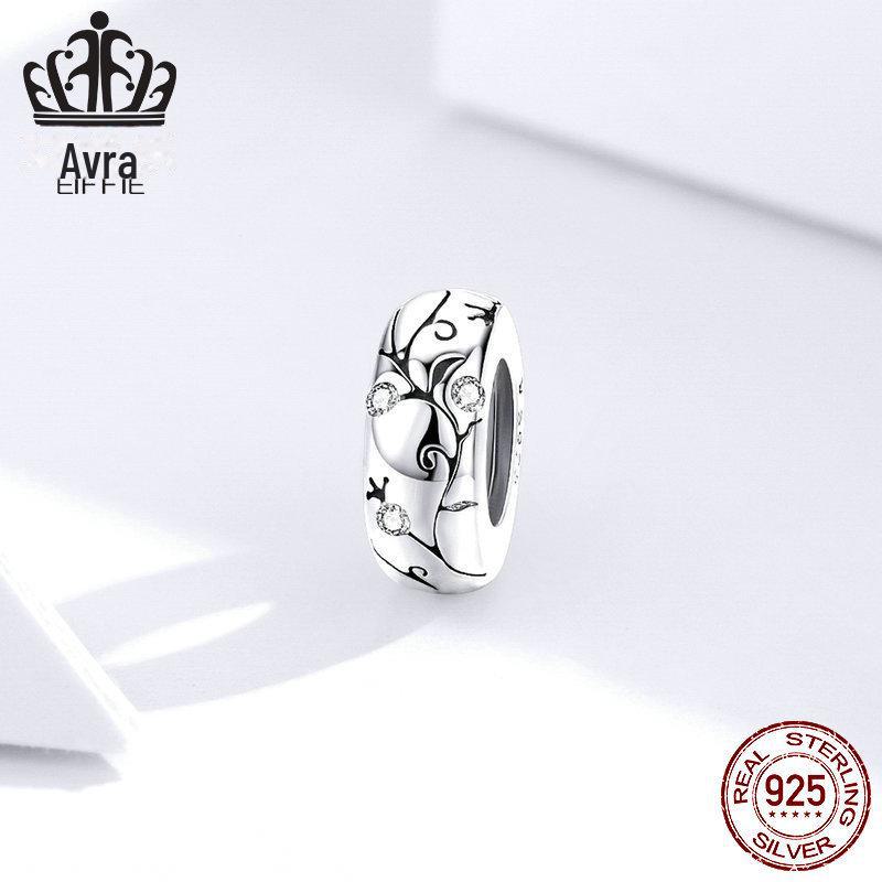 Avle Original S925 Sterling Silver Classic Pattern Spacer Bead for DIY Bracelets - Hot Seller In Europe & America