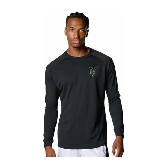 Баскетбольная футболка Under Armour UA Tech с графическим принтом, мужская, с длинным рукавом