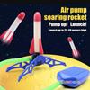 Foot-Pump Air Rocket Launcher Toy Outdoor Kids Play Set  Safe Air-Powered Fun Easy Operation Stem Educational Gift Pedal Game