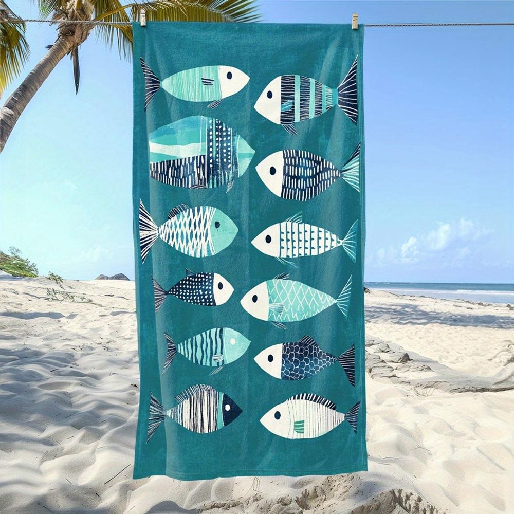 1 Stück Ultimative Tier- & Nautik-Themen-Luxus-Strandtuch-Kollektion Perfekte Wahl für Strandurlaubs-Partygeschenke