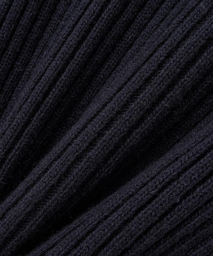 MOONSUN Unisex, Balaclava Knit Top / Dark Navy