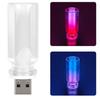 2x Car USB LED Rainbow Color 5V Retro LED Bulbs RGB Night Light Yellow Candle Style Camping Incandescent Decorative LED Lighting