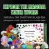 Weihnachts-Adventskalender Spielzeug 24 Tage Weihnachten Erz Spielzeug Mineral Geschenkbox Spielzeug Geologisch