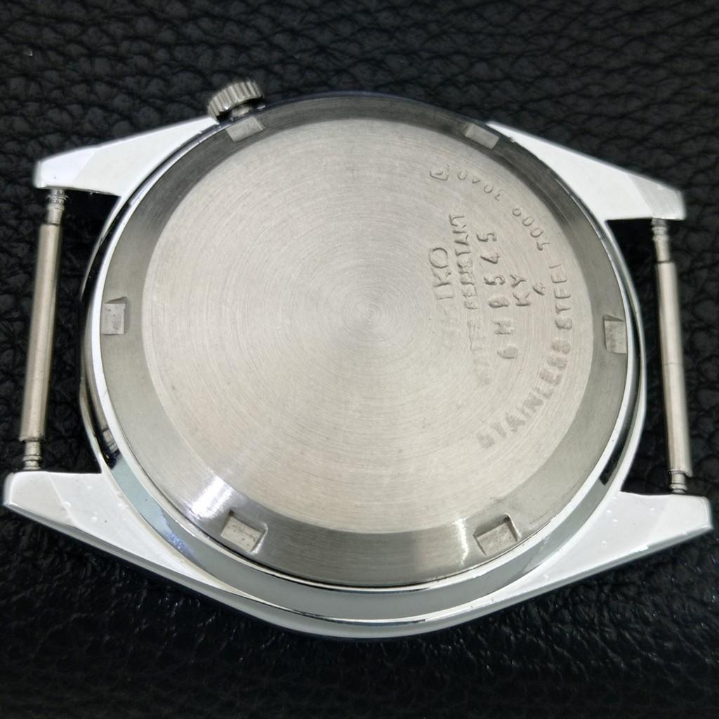 SEIKO 5 AUTOMATIC 7009A VINTAGE REFURBISHED JAPAN MENS RED DIAL WATCH a445819-1