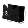 Mail Organizer For Desk Acrylic File Holder Clear Acrylic Postcard Sorter Stand For Counter Table Tabletop Home Studio School