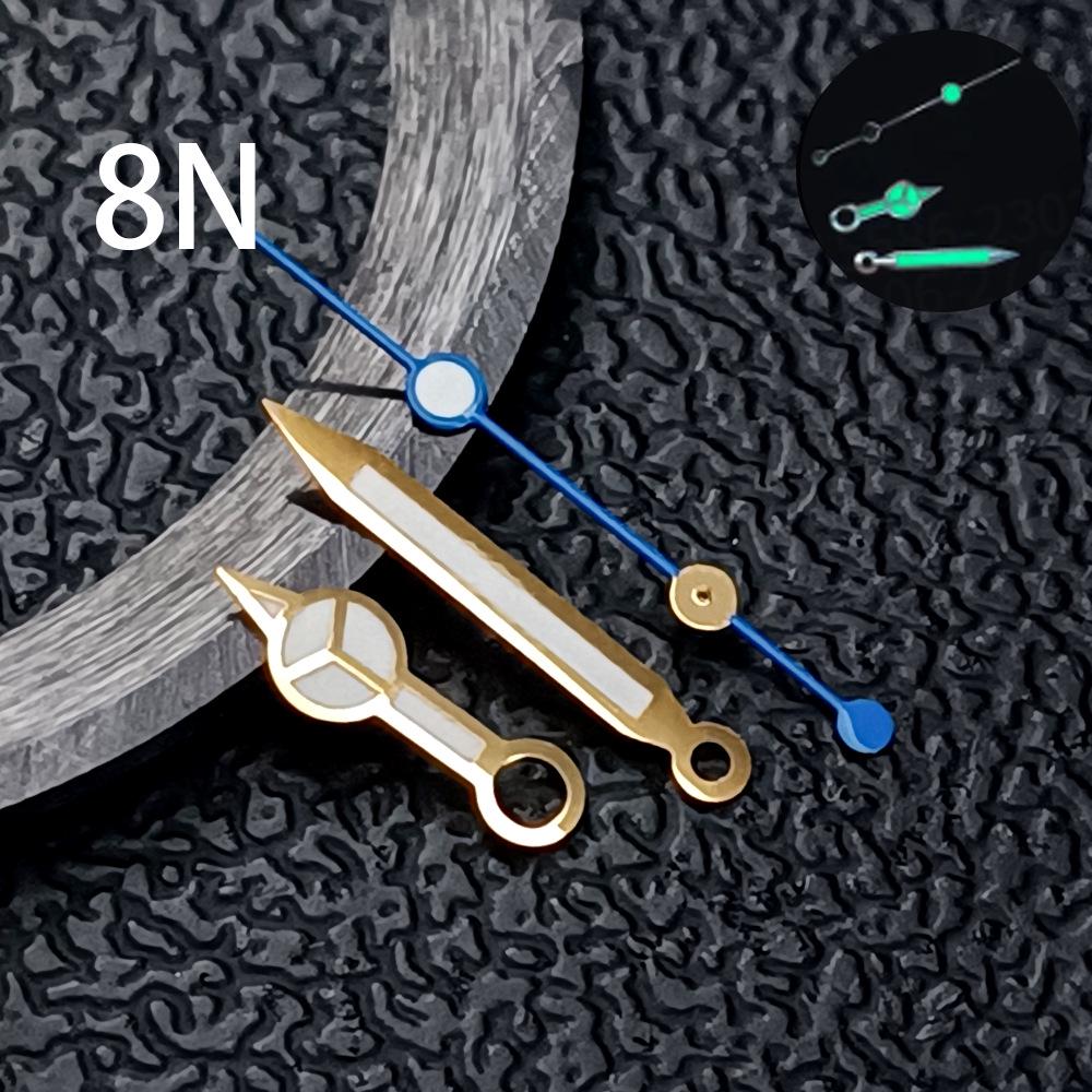 Retro Green Luminous Watch Hands for NH35/NH36 Movements