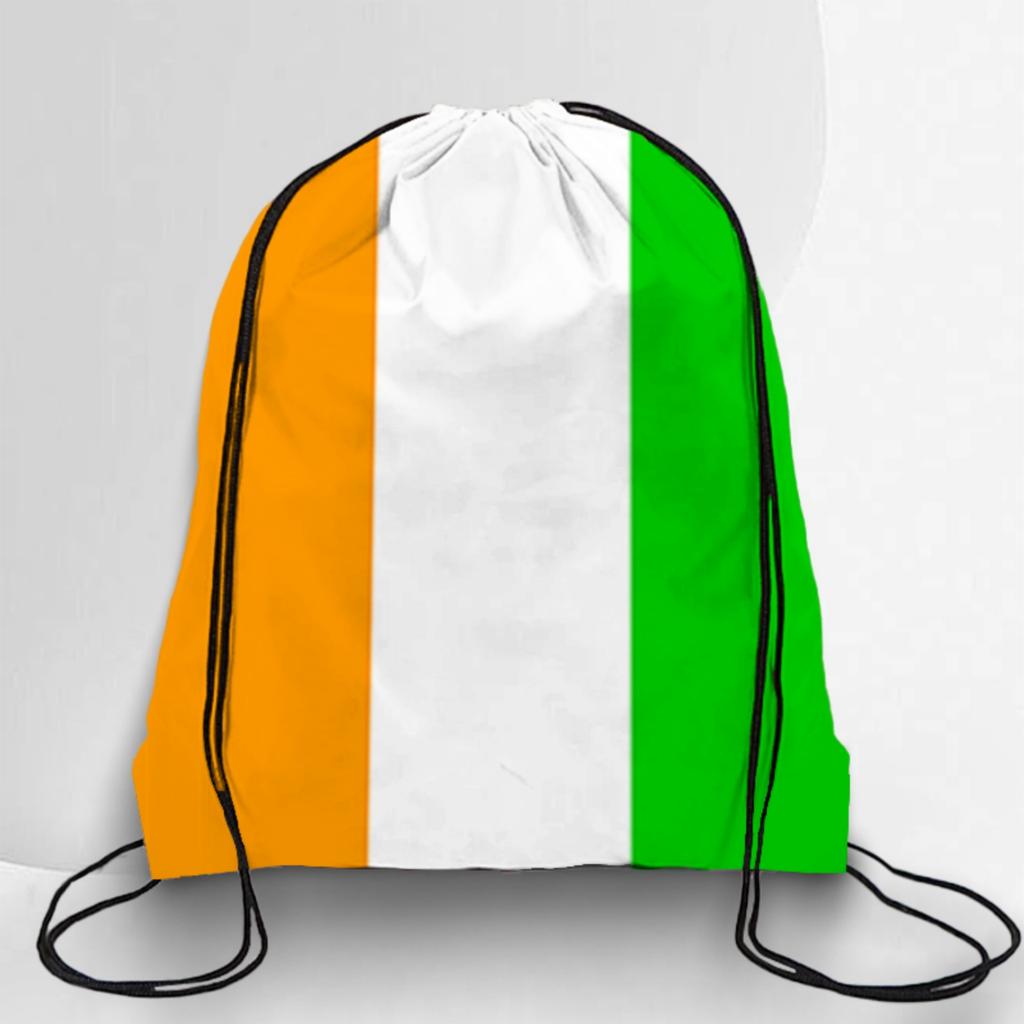 Drawstring Backpack Bag Portable Storage Bag Lightweight Sports Sack Adjustable Shoulder Straps Durable Material for Daily Use and Outdoor Activities
