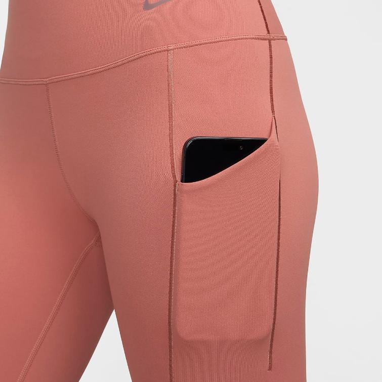Nike Universele Sportbroek Dames Rock Powder/Zwart DQ5997-634