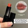 Lipstick Red Brown Lipstick Waterproof Moisturizing Mirror Lipstick Lip Gloss Natural Long-lasting Makeup Valentine's Day Gift