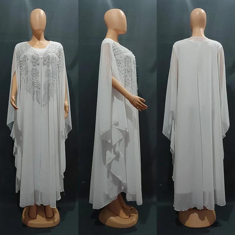 Set Plus Size African Party Dresses Women Boubou Ankara Dashiki Outfit Dubai Kaftan Abaya Robe Marocaine