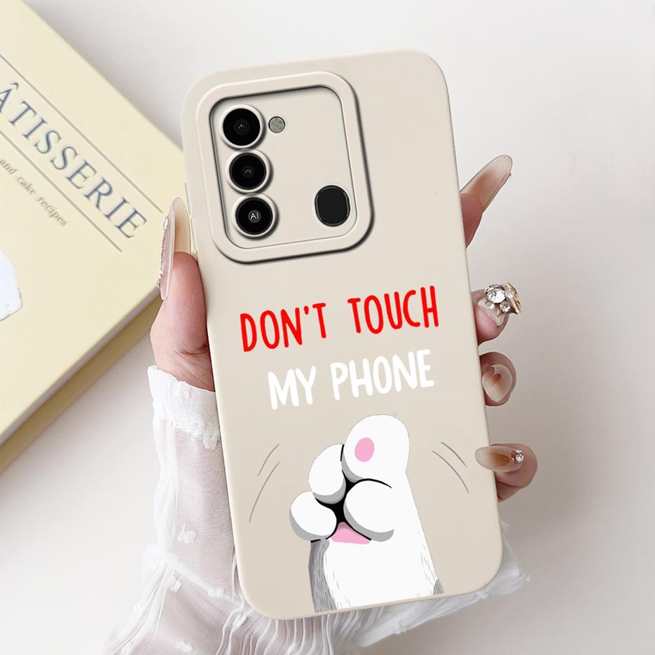 For Tecno Spark Go 2022 Case KG5 KG5h Cute Panda Cartoon Cover For Tecno Spark 8C Spark8C KG5k KG5j Phone Case Soft Fundas Coque