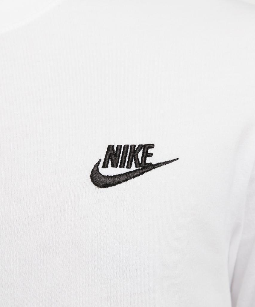 NIKE Sportswear Club T-Shirt M - White:Black / Ar4999-101