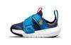 Flex Advance Hook and Loop Low Top Running Shoes Blue Orange Infant And Toddler DB3539-400