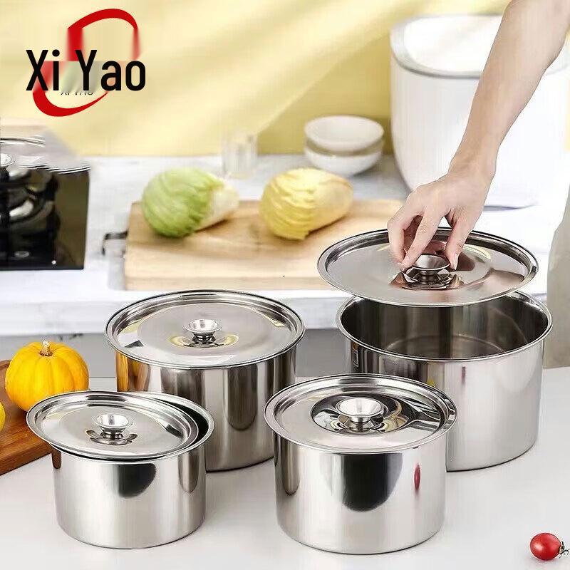 Xiyao Thickened Stainless Steel Seasoning Bowl with Lid