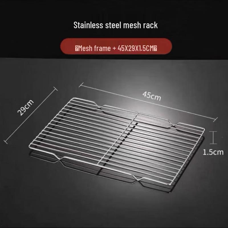 Commercial Stainless Steel Baking Cooling Rack (10-Pack)