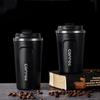 380ml/510ml Edelstahl Kaffeetasse Reise Tragbare Vakuum Flaschen Thermos Becher Doppel Edelstahl Auto Tee Thermos Becher Flaschen