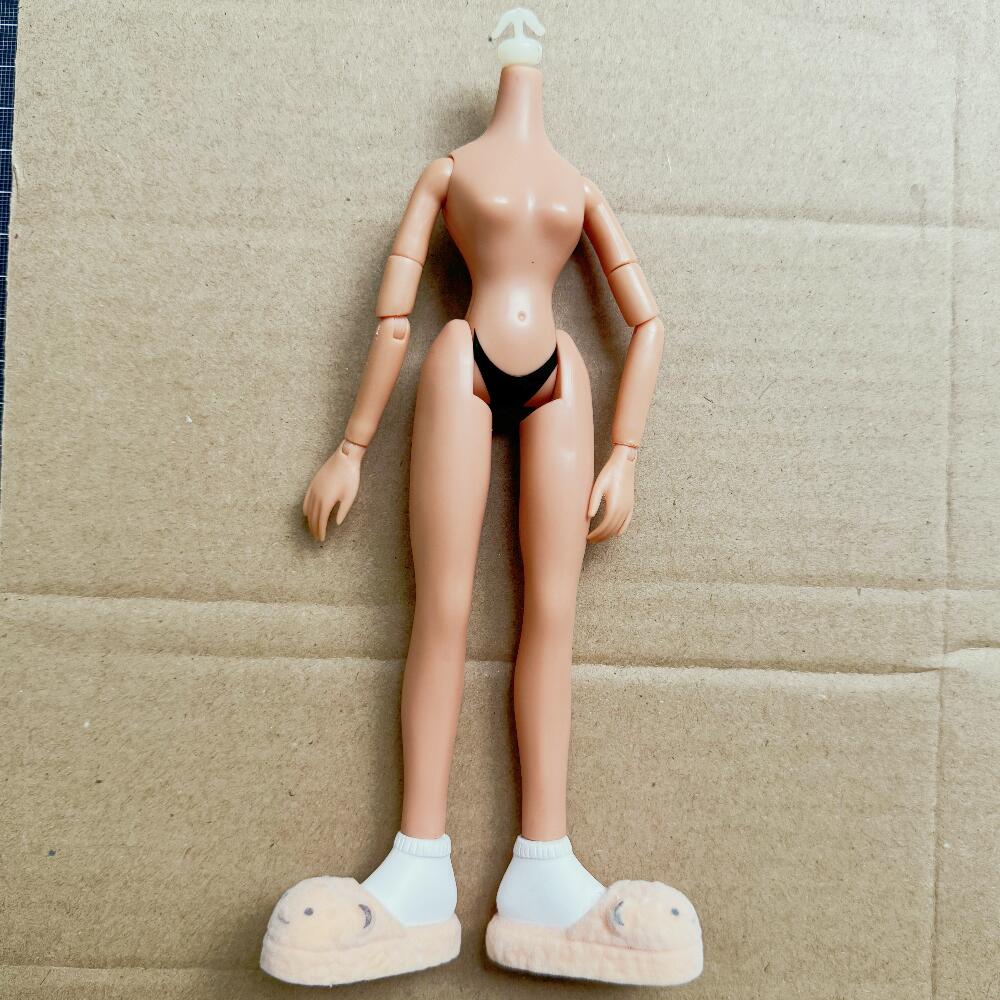 2001 Version Original Brazz Body Multi-Joints Movable Vintage Rare Face Doll Heads Doll Shoes DIY Parts