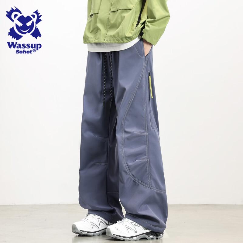 Wassup Sohot Men s Techwear Waterproof Windproof Outdoor & Sports Pants XL