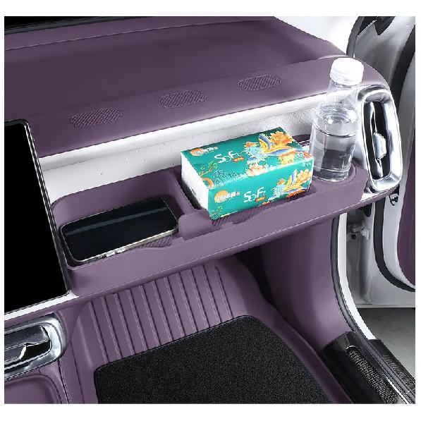 Para Leapmotor B10/B01/Lafa 5 Caixa de Armazenamento Atrás do Painel do Passageiro Capa do Carro Acessórios Decorativos de Interiorafa