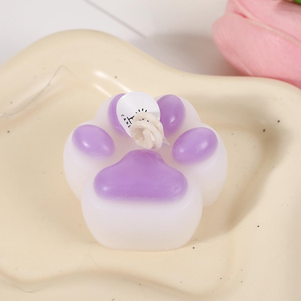 

Ароматическая свеча «Коготок котенка» для дома, креативный аромат, праздничный сувенир, свеча ручной работы, украшение